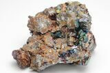 Lustrous, Iridescent Hematite Crystal Cluster - Italy #207086-1